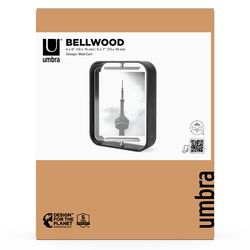 Фоторамка двухсторонняя Bellwood, 19х24 см, черная