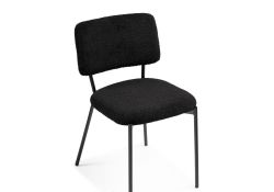 Стул на металлокаркасе Reparo black