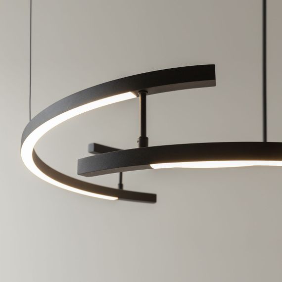 Подвесной светодиодный светильник Maytoni Line MOD016PL-L52BK