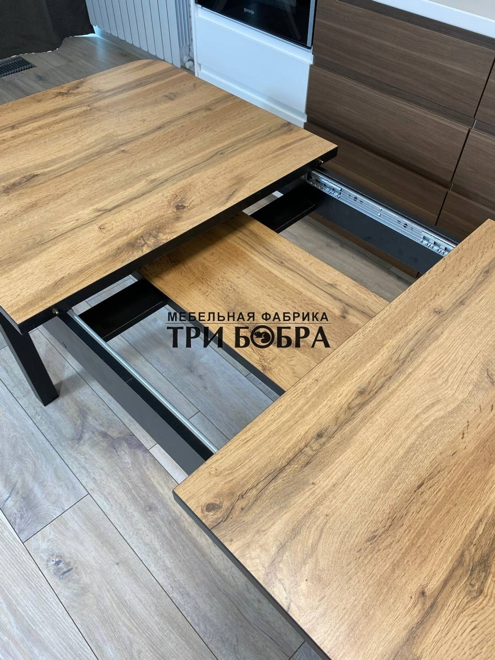 Большой кухонный стол "Макси", дуб вотан