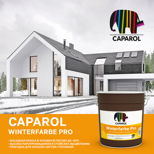 Winterfarbe Pro – краска для работы в зимних условиях