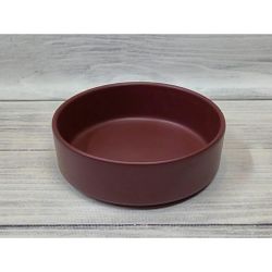 Салатник 750 мл d 17 см h5,5 см "Шелк-Доломит" матовая керамика ПГ [6]