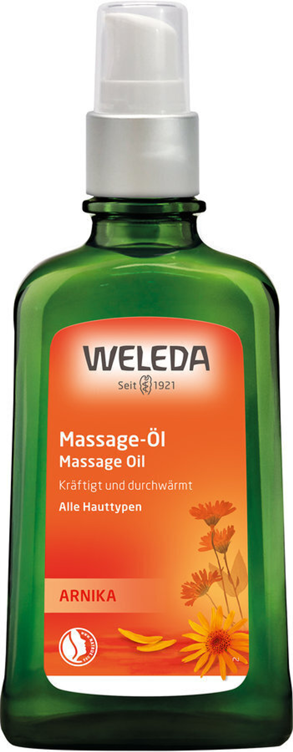 Массажное масло с арникой Weleda, 100 мл