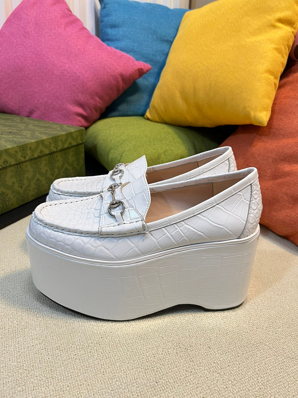Gucci Horsebit Platform Loafer