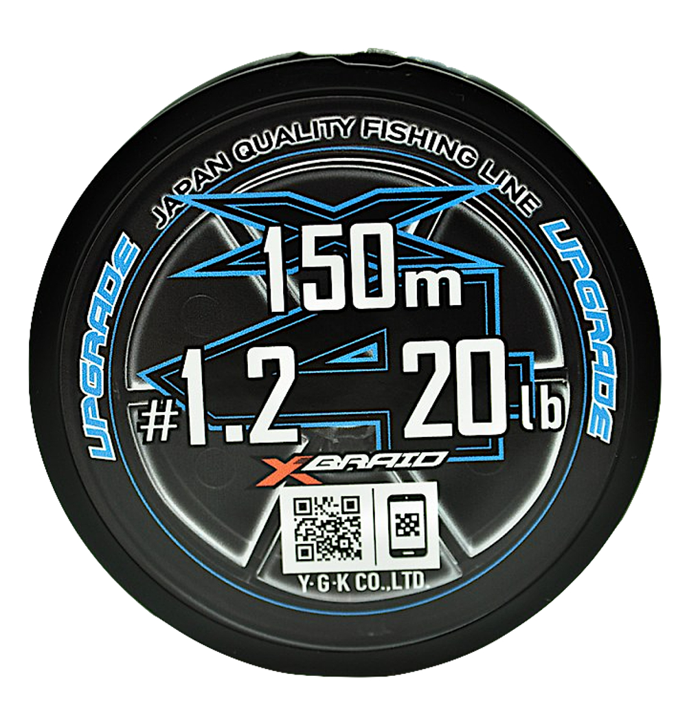 Шнур YGK X-Braid Upgrade X4 150м White Pink #1.5  0.205мм 11.2кг 1шт