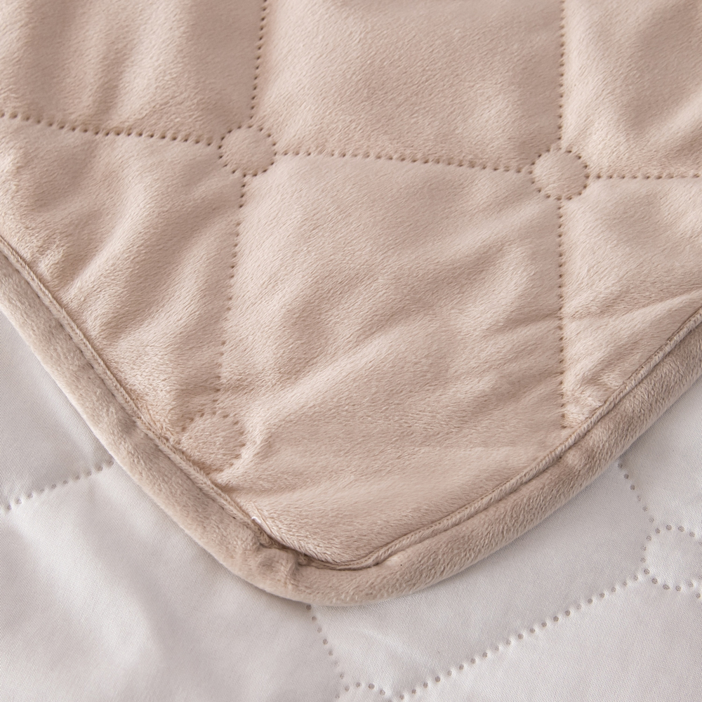 Велюровое покрывало ромб OVF037