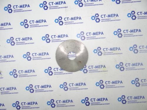 Фреза отрезная по металлу 63х1.6х16мм. z=80 Р18 без фаски без ш/п