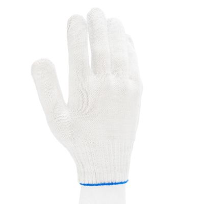 Перчатки х/б, ПВХ покрытие, "Точка", 10 класс, стикер Россия