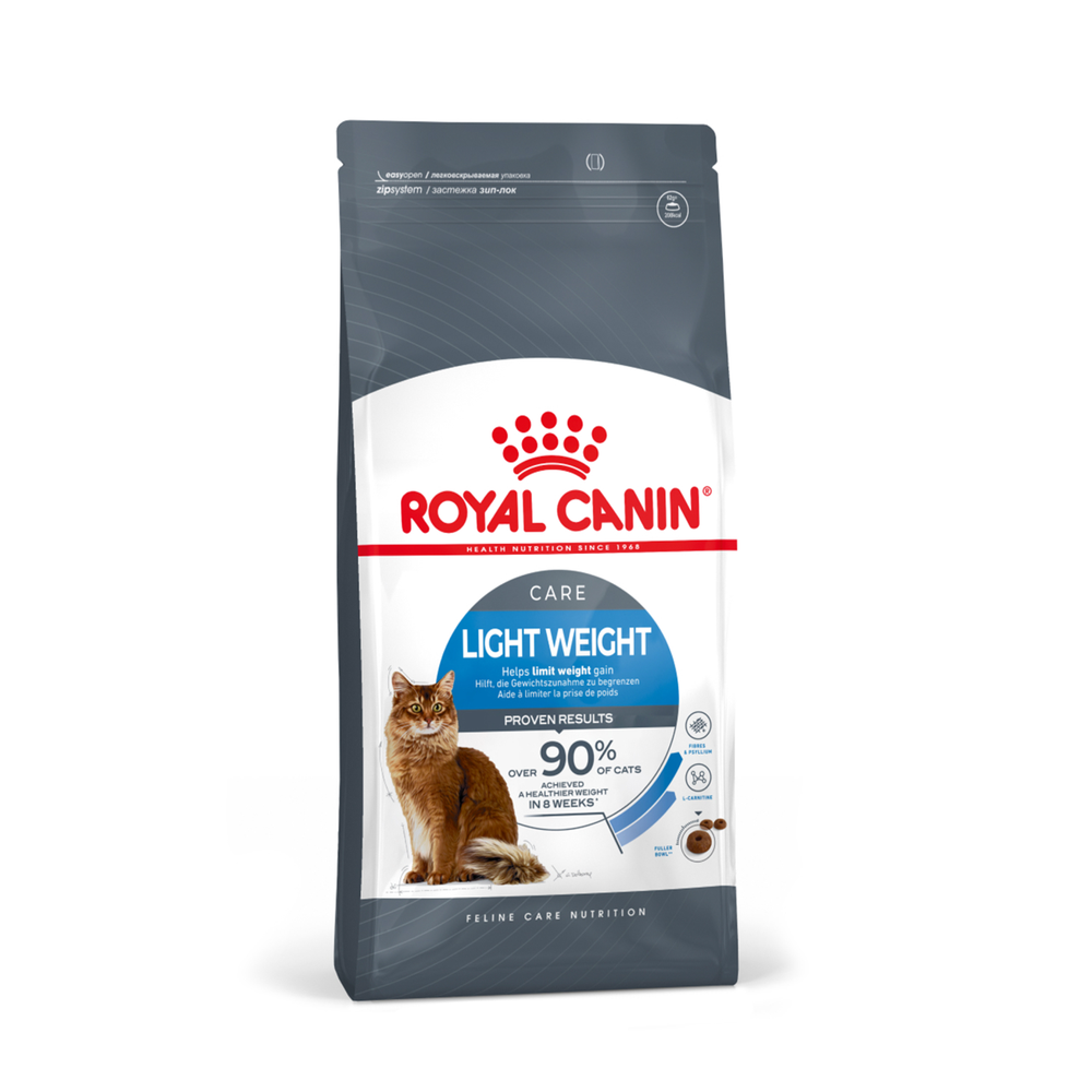 Royal Canin Light Weight Care Лайт вейт кэа Корм сухой для взрослых кошек для профилактики избыточного веса 400г