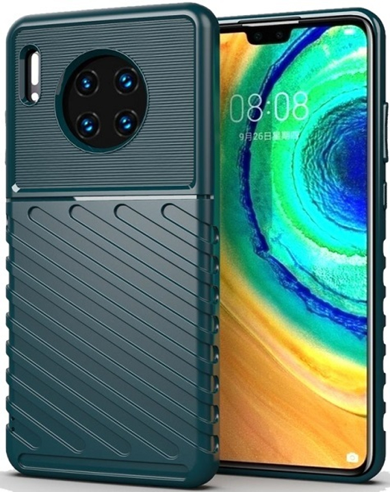 Чехол для Huawei Mate 30 цвет Green (зеленый), серия Onyx от Caseport