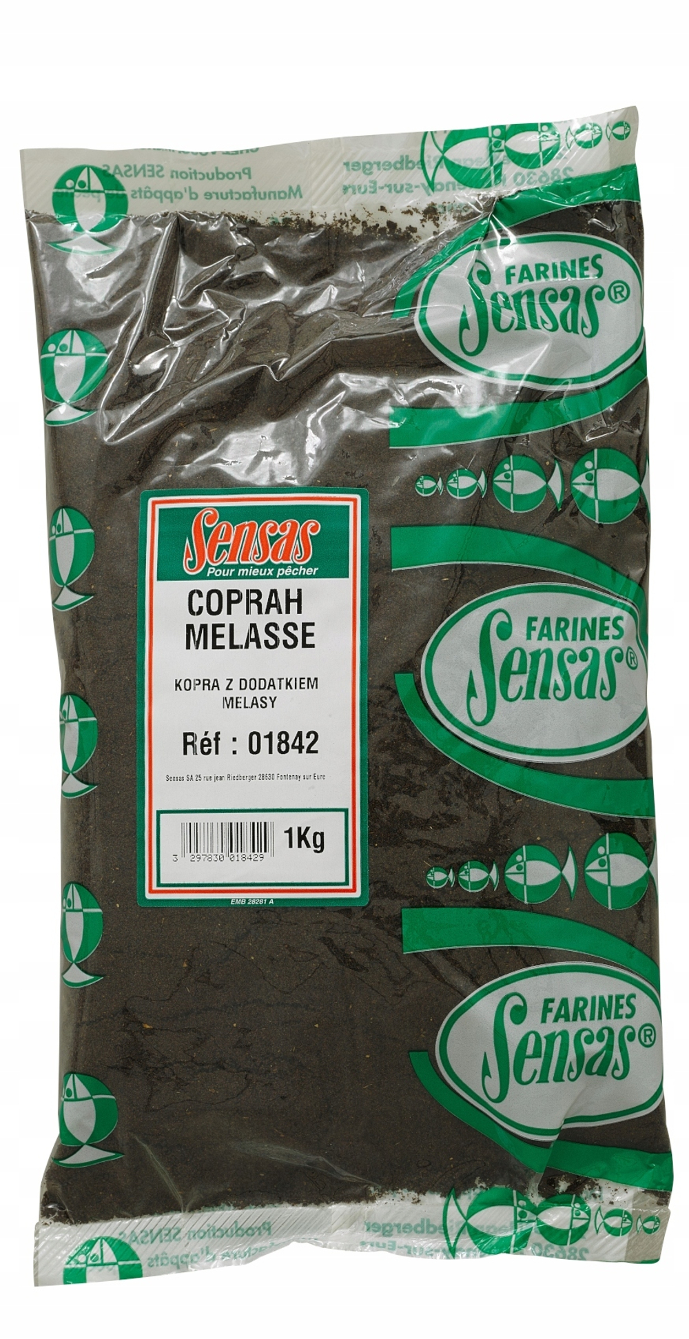 Добавка в прикормку Sensas COPRAH MOLASSES 1кг