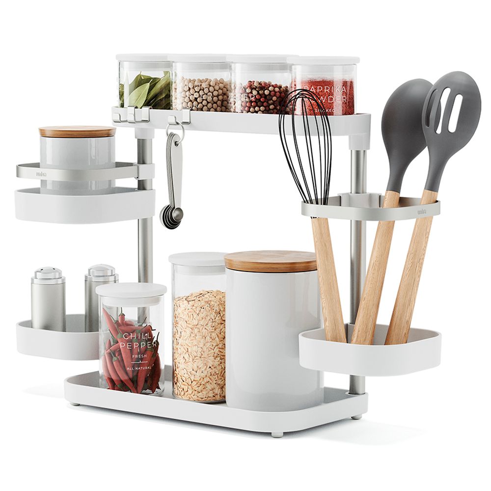 Органайзер универсальный Holster, белый/никель