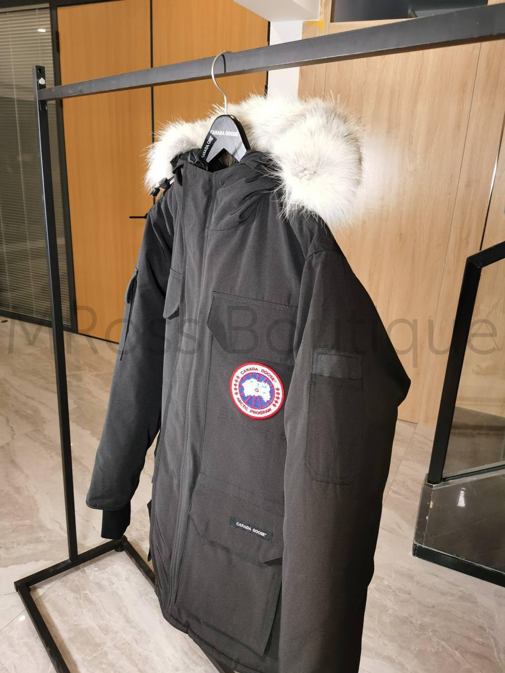 Черная парка Citadel Canada Goose Expedition