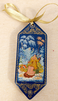 Набор ёлочных игрушек "Конфеты с росписью Палех-16"