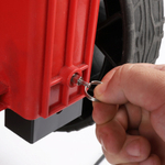 Ящик для инструментов системы STACKIN P.I.T. HTLB02-4933 (44л, 495х400х388мм, ручка, колеса 4,63кг)