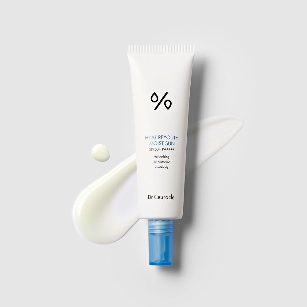 Dr. Ceuracle Крем солнцезащитный с гиалуроновой кислотой - Hyal reyouth moist sun SPF50+ PA++++,50мл