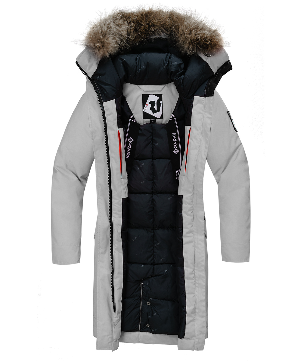 1066955 Пуховик Red Fox Arctica || женское, 4000/серый