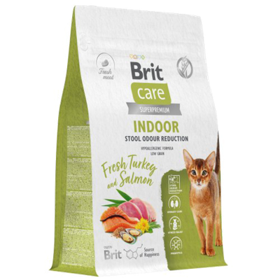 Brit Care Indor Индейка/Лосось 400гр.
