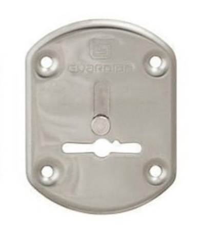 Накладка Гардиан ГХ 21 (сувальдный ключ) хром со шторкой