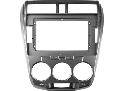 Переходная рамка для Honda City 2008-2013 9.0" (темно-серый)