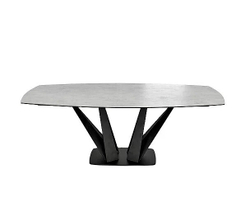 Стол обеденный раскладной овальный F525