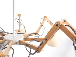 Люстра на штанге Arte Lamp A5700LM-8WH