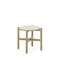 Pola Приставной столик из массива эвкалипта и цемента Ø 50