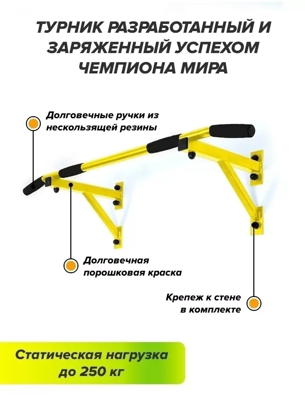 Турник Настенный AKTIV Черный