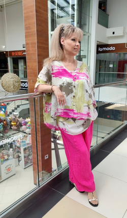 Немецкая цветная туника-двойка