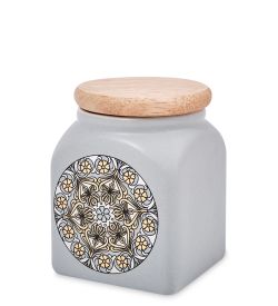 TJ-15/1 Керамическая банка мал. с крышкой