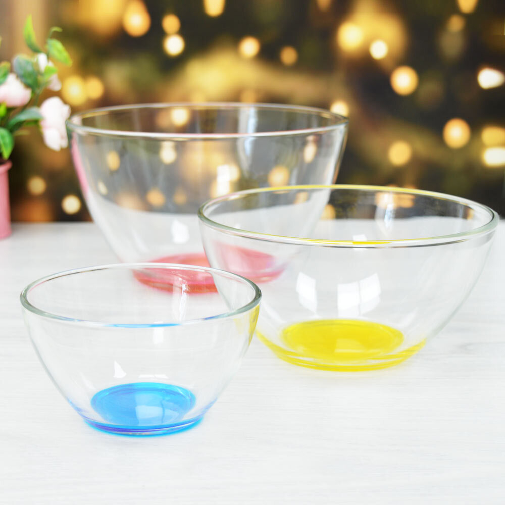 Салатник "Гладкий" (Лак микс) 16см