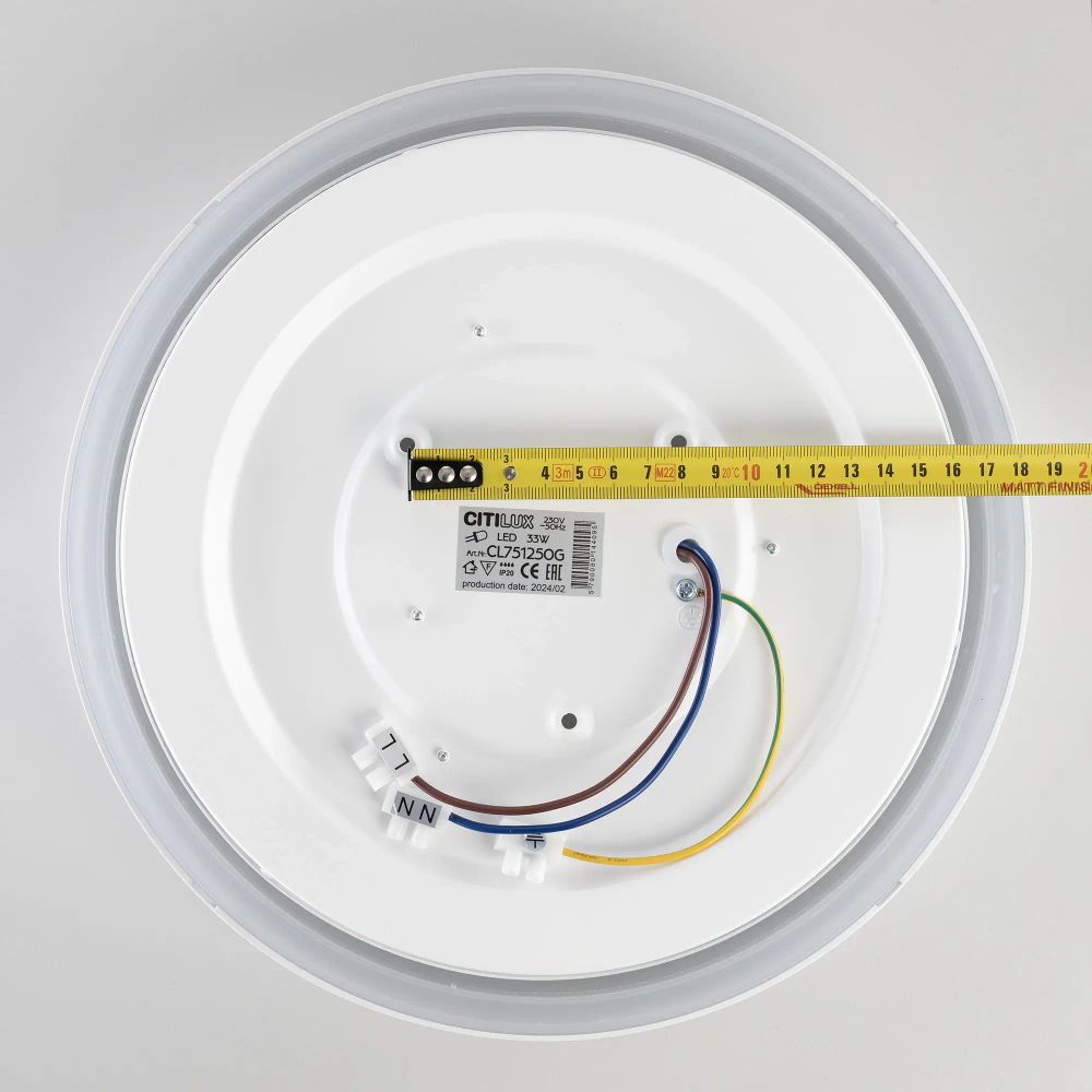 Citilux BOSS CL751250G LED RGB Светильник с пультом Белый