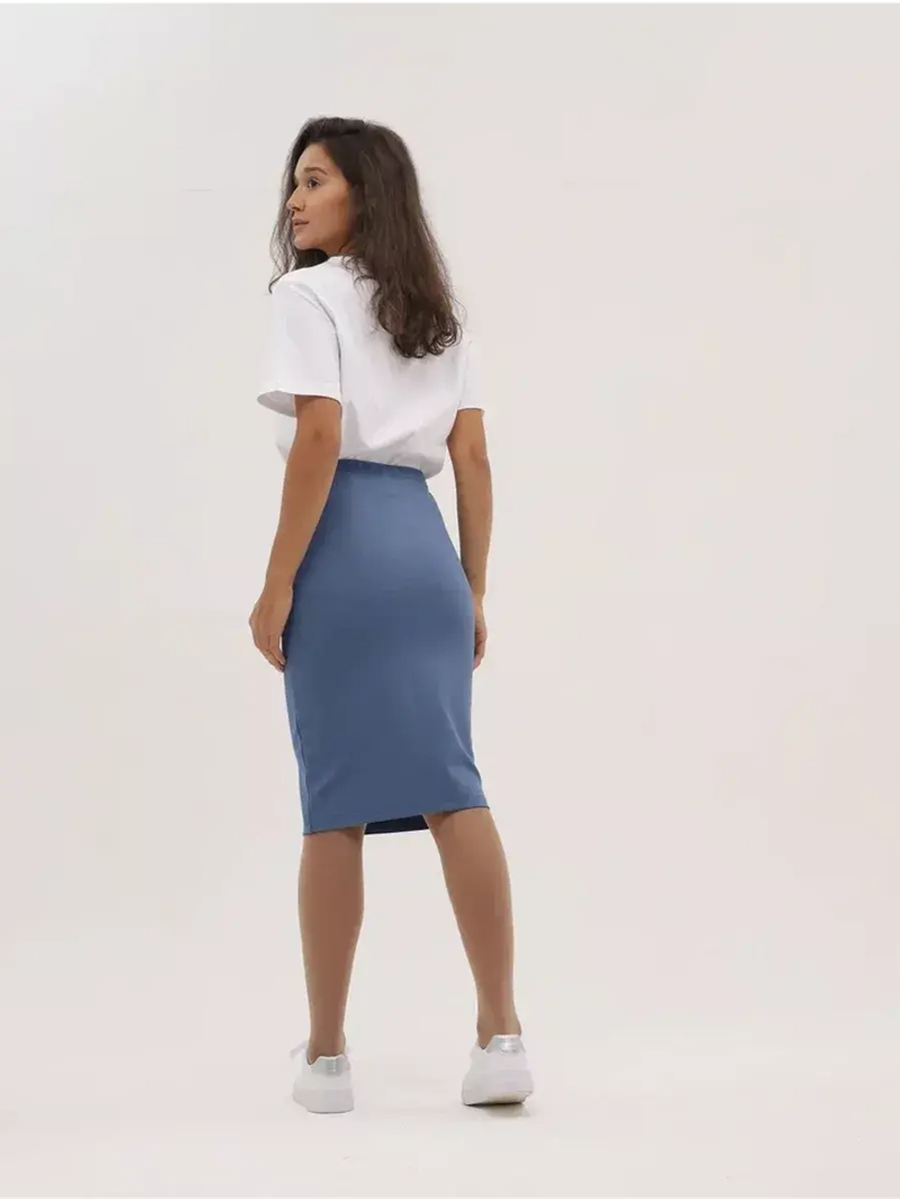 Юбка для беременных миди