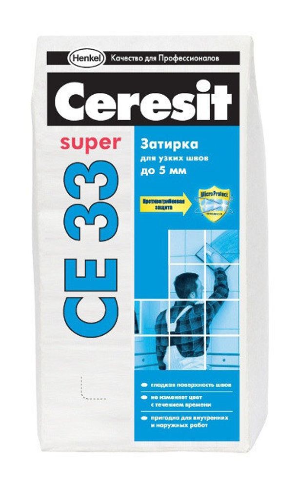 ЦЕРЕЗИТ CE33 S Затирка №07 серый 2-5мм (5кг)