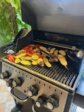 Газовый гриль Broil King Crown 490, 6 горелок, вертел, чёрный