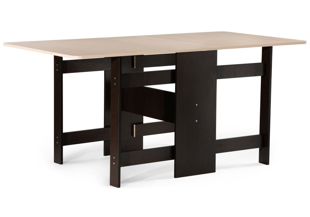 Стол-книжка Йентель 170х85х76 венге / дуб молочный