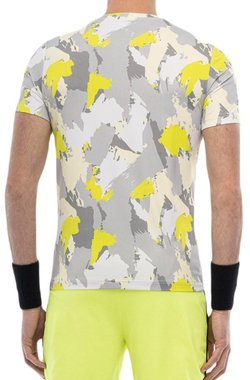 Мужская теннисная футболка Hydrogen Brushed Camo Tech - разноцветный