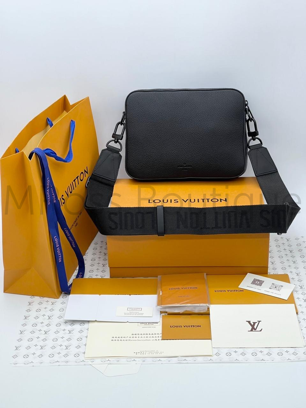 Мужская сумка мессенджер Louis Vuitton Fastline премиум класса