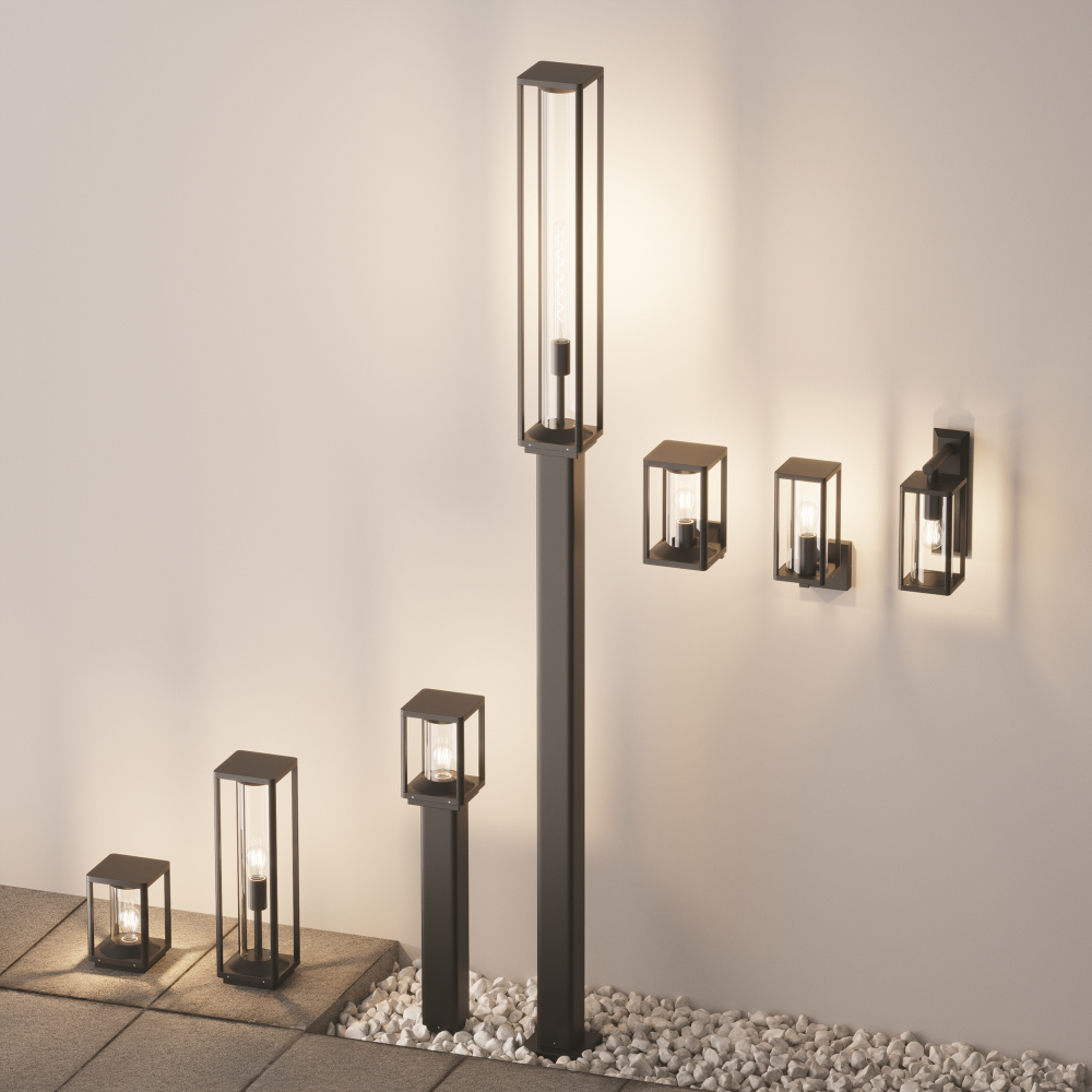 Уличный настенный светильник Outdoor O452WL-01GF1