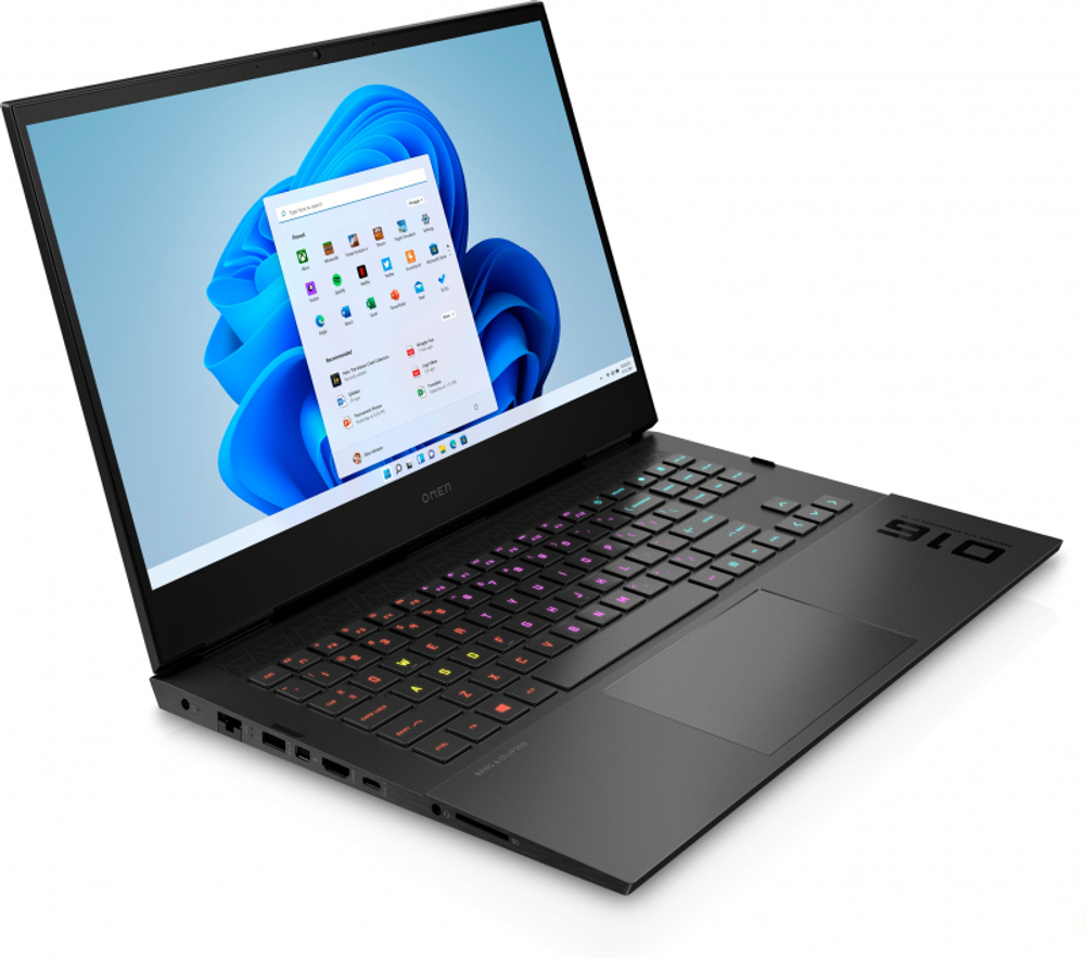 Ноутбук HP OMEN 16-b0033ur (4E1R7EA) черный 16.1"(1920x1080)IPS/ i7-11800H(2.3ГГц)/ 16Гб/ 1Тб SSD/ GeForce RTX 3060 6Гб/ нет DVD/  Без ОС/ Черный