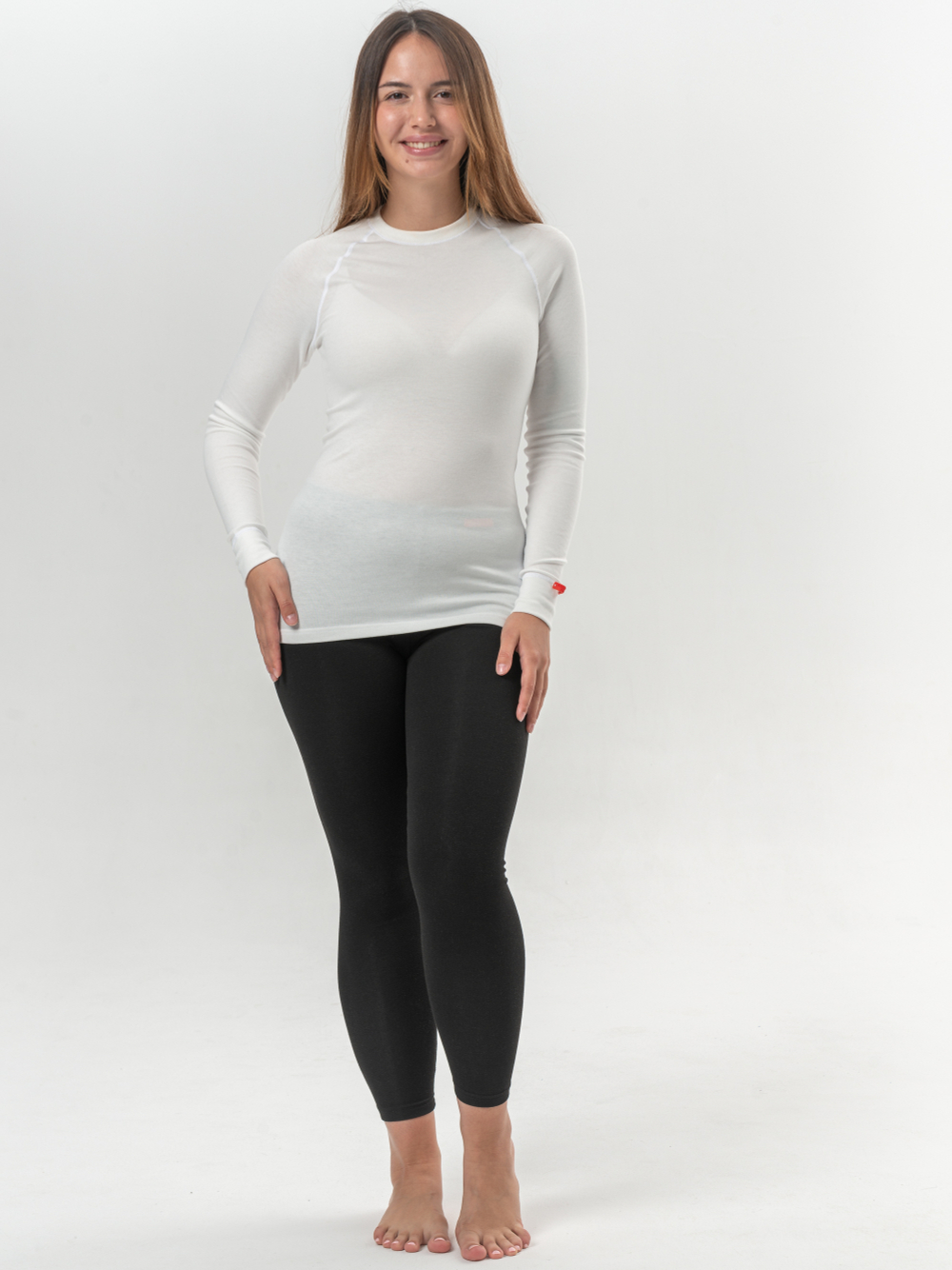 Футболка термо унисекс белый