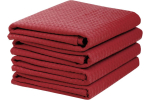 Комплект полотенец вафельных Home One 45х70 (4шт), бордо