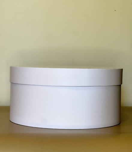 Короткая коробка D 32 см . Цвет: Белый . Розница 550 рублей .