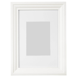 IKEA EDSBRUK  (ИКЕА ЕДСБРУК)  -  Рамка, белая, 21x30 см