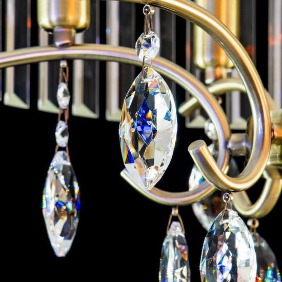 CL335183 Инга Бронза Св-к Люстра