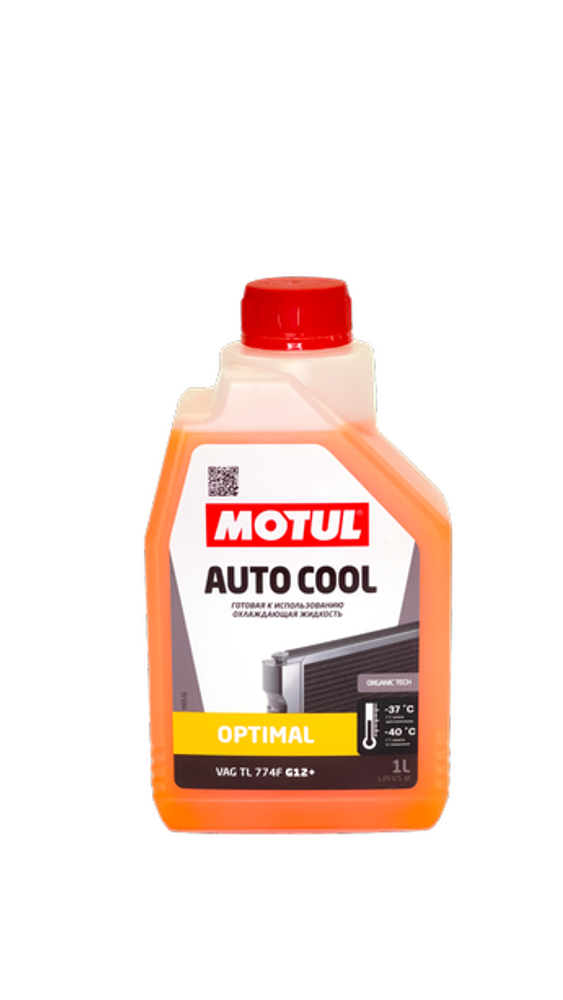 Охлаждающая жидкость AUTO COOL Optimal оранжевый G12+ /1L/RU