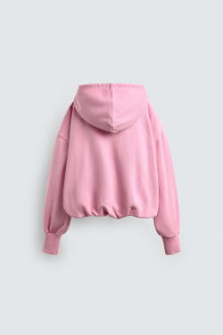 ZARA Х DISNEY ХУДИ С НАДПИСЬЮ, РОЗОВЫЙ