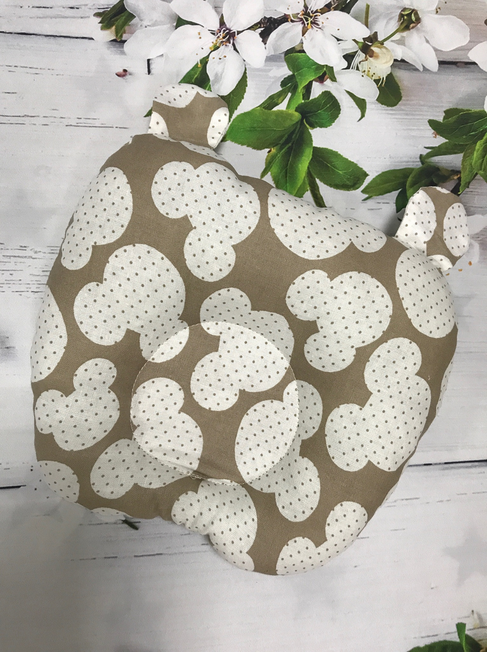 Подушка анатомическая, "Мишка"