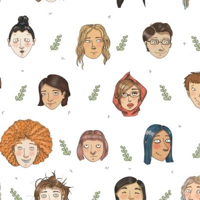 Лица девочки