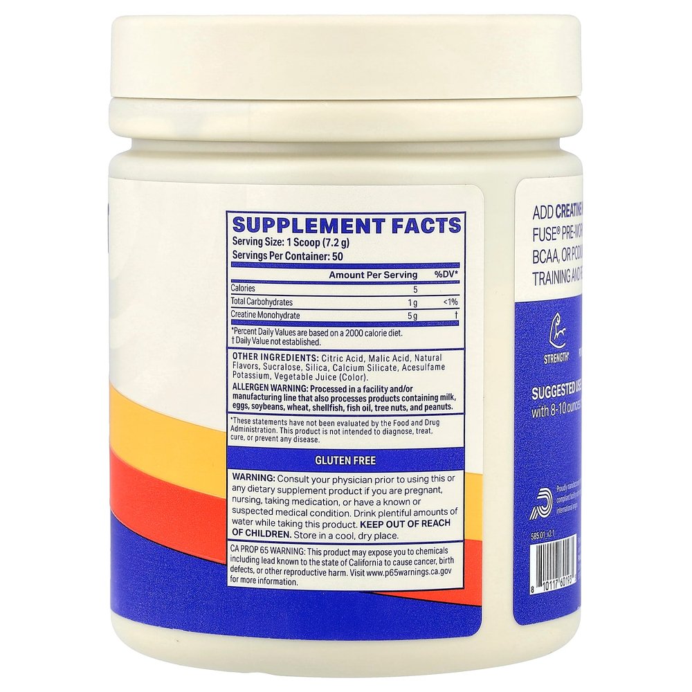 Podium Nutrition, моногидрат креатина, со вкусом розового лимонада, 360 г (12,7 унции)